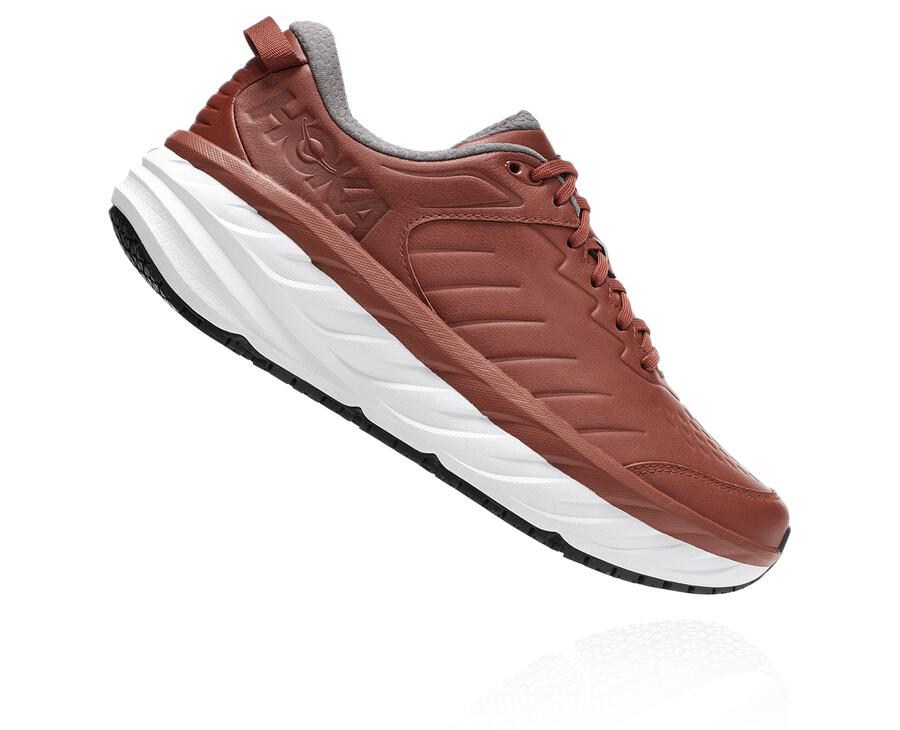 Hoka One One ランニングシューズ メンズ ブラウン - Bondi シニア - KP9875362